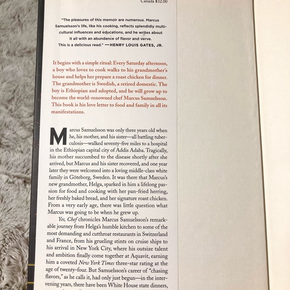Yes, Chef: A Memoir Marcus Samuelson Book - Picture 4 of 4